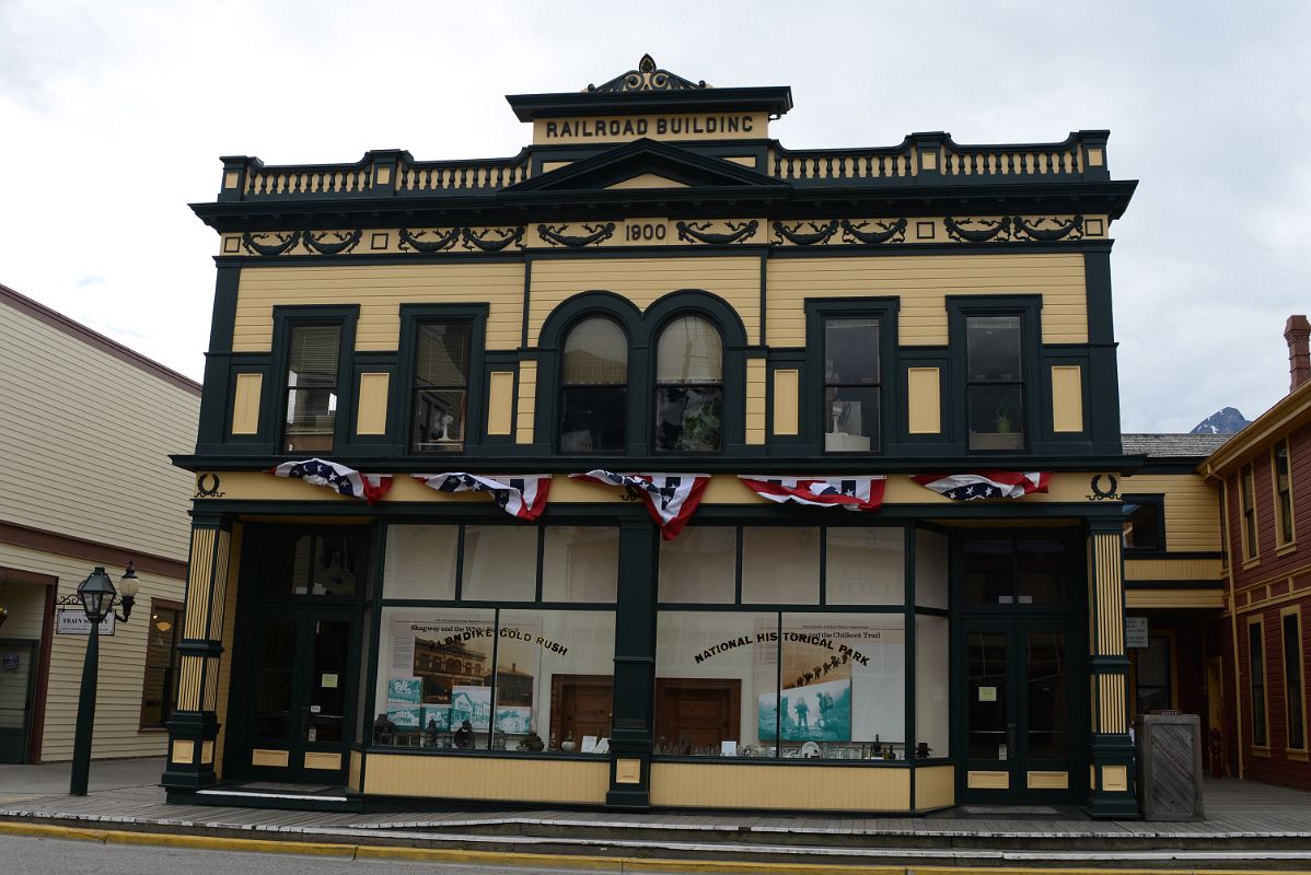 29C The Railroad Building 1900 Skagway Alaska